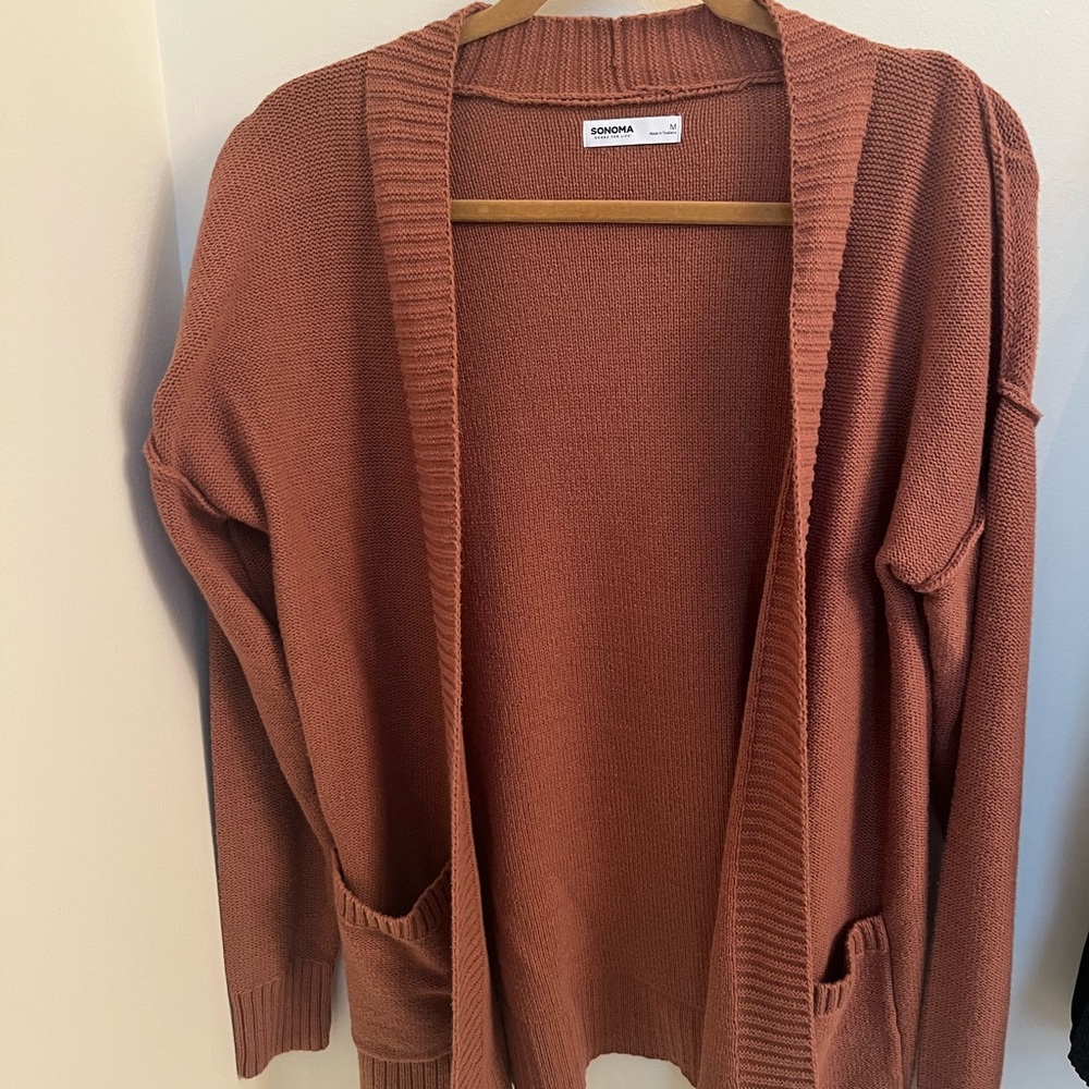 Sonoma Women's Warm Terracotta Cardigan